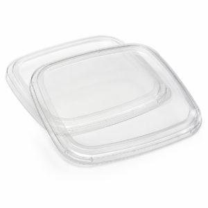 16 oz HIPS Lid for Containers - Clear