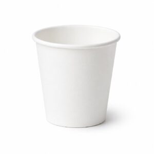 4 oz White Hot Paper Cup