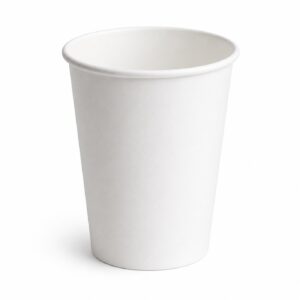 8 oz White Hot Paper Cup