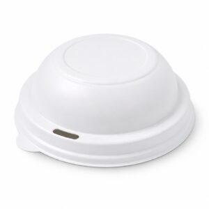 Dome White Lid for 6 oz Hot Paper Cup - PL8TL