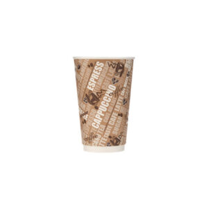 16 oz Printed Double Wall Paper Cup