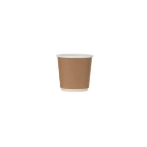 4 oz Kraft Double Wall Paper Cup