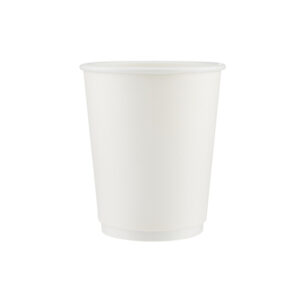 8 oz White Double Wall Paper Cup