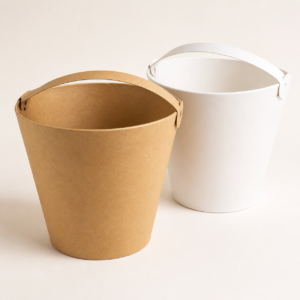 Paper Flower Bucket
