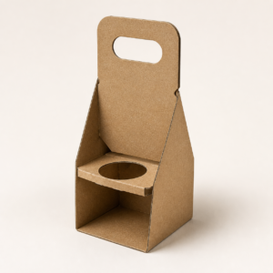 Single-Cup Cardboard Carrier