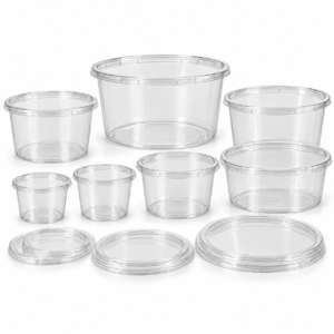 Round Plastic Deli Containers