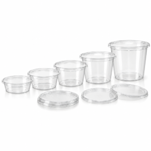 PLA Round Deli Containers