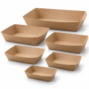 Open Paper Serving Trays
