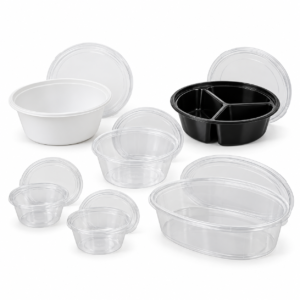 Round & Oval Plastic Food Containers