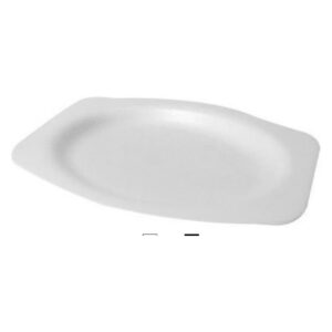 EPS Foam Oval Plate Large - White