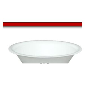 EPS Foam Deep Plate #9 - White
