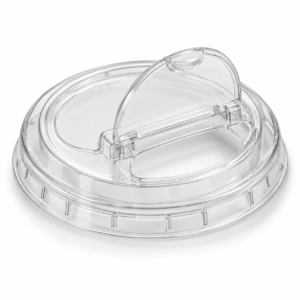 98 mm Half Moon Flip Lid 12-24 oz Cold Cup