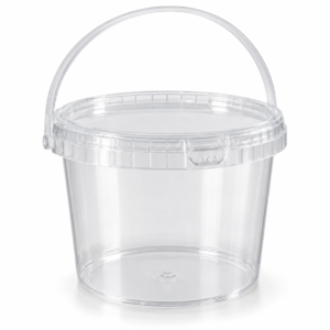 40 oz Tamper-Evident Round Container with Handle