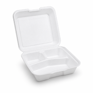 3-Compartment Double Tray 8 x 8 in
