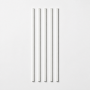 Paper Straw White - 7.75 in