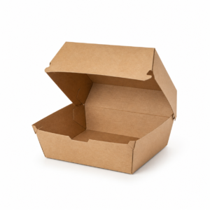 Kraft Burger Box Large 6 x 5 x 3.5 in