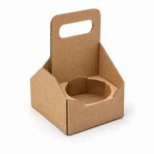 Single Cup Carrier - Cardboard