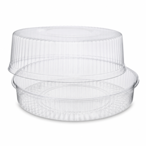 Clear Round Cake Container - 10 in