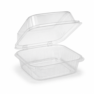 Clear Hinged Bakery Box - 6 x 6 in