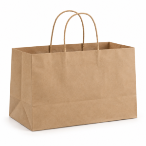 Bakery and Sweet Shop Paper Bag with Twisted Rope Handle