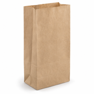 60 GSM King Grocery Paper Bag 6.3 x 4.2 x 13.4 in