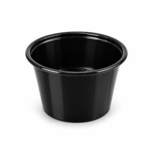 5 oz PS Souffle Container - Black