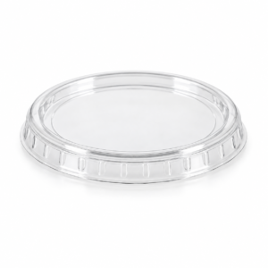 PET Lid for 1 oz Souffle Container - PL1 - Clear