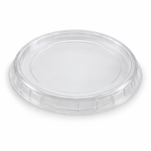 PS Lid 4 oz Foam Cup - PL4J Non-Slotted - Translucid
