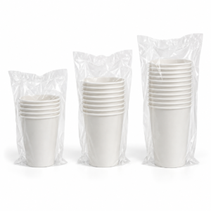 White Hot Paper Cup Retail Pack Family in 6 oz, 8 oz and 10 oz Sizes