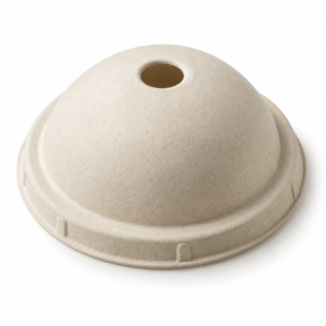 90 mm Bagasse Dome Lid